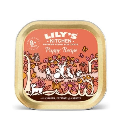[101177-1] Lily's Kitchen Chicken Recipe Puppy Food - 150G