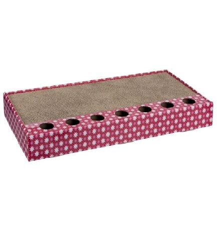 [200930-1] Trixie Cat Scratching Cardboard - PINK/48X25CM