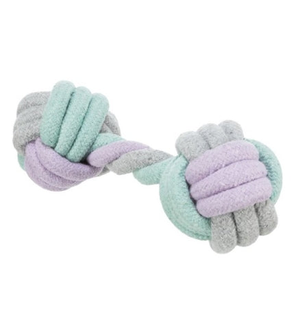 [205761-1] Trixie Junior Dumbbell Rope Puppy Toy - 22CM