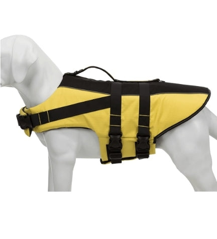 [201156-4] Trixie Life Vest for Dogs - YELLOW/50-80CM
