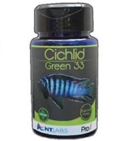 [101280-1] NT Labs Pro-f Cichlid Green 33 Stick Fish Food - 100G
