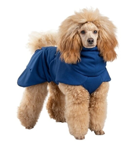 [206272-6] Paikka Drying Coat 2Go for Dogs - NAVY/55CM