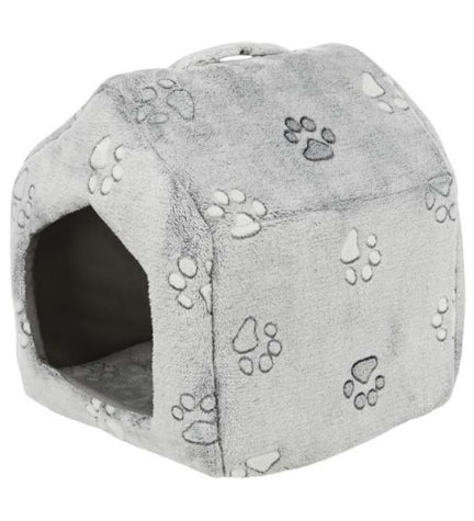 [204421-1] Trixie Nando Cave Dog Bed - LIGHT GREY/40X45X40CM