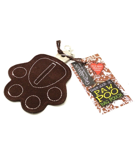 [205071-1] Green&Wilds Paw Poo Bag Pouch