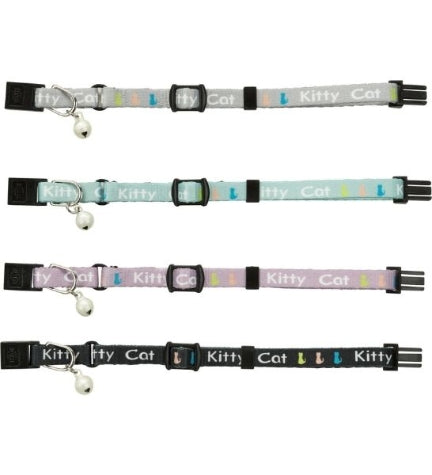 [204734-1] Trixie Kitty Cat Collar for Kittens - BLUE/18CM