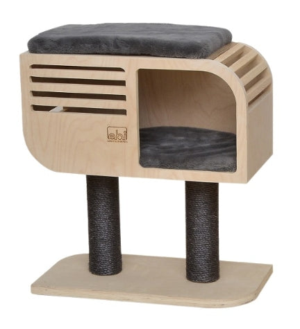 [205471-1] ebi Atlas 60 Scratching Post for Cats - BROWN/57X30X63CM