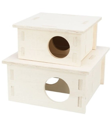 [205878-1] Trixie 2 Chambers Small Pet House 20X10X20CM