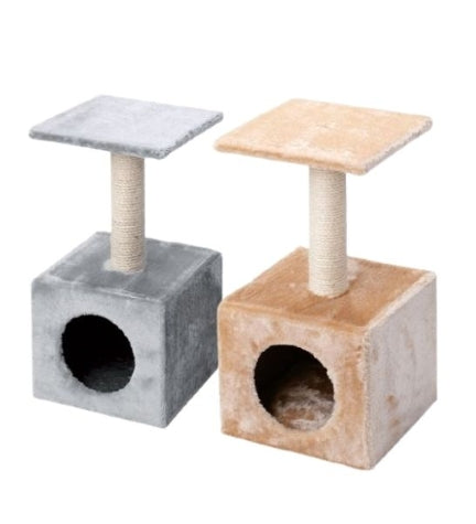 [201891-2] ebi Classic Cat Tree Abey - GREY/30X30X60CM