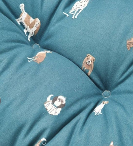 [206003-5] Danish Design Laura Ashley Park Dogs Deluxe Slumber Dog Bed - 101CM