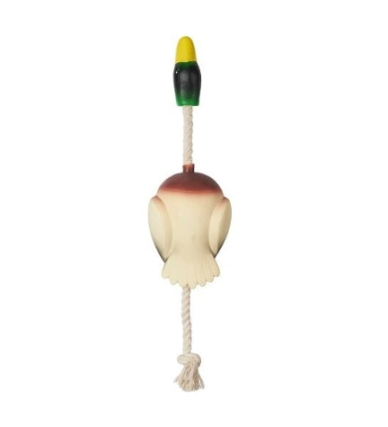 [205547-1] Companion Flying Duck Dog Toy - WHITE/40CM