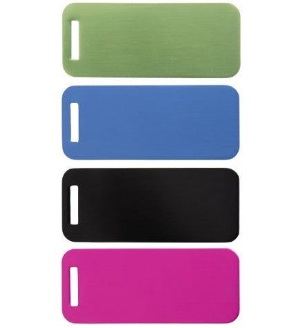 [206190-1] GoScribe Pet Metal Luggage Tag - BLACK