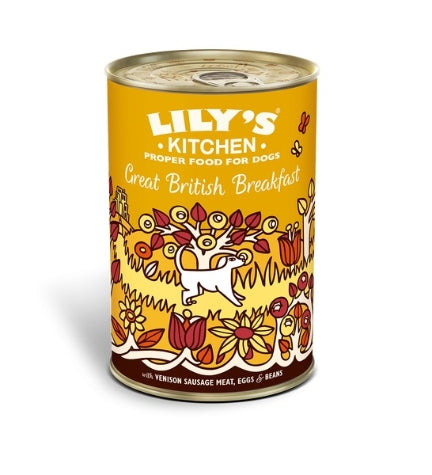 [102375-1] Lily's Kitchen Great British Breakfast Wet Dog Food - 400G