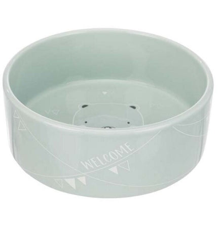 [204951-1] Trixie Junior Ceramic Bowl Shallow Version for Dogs - GREY/200ML