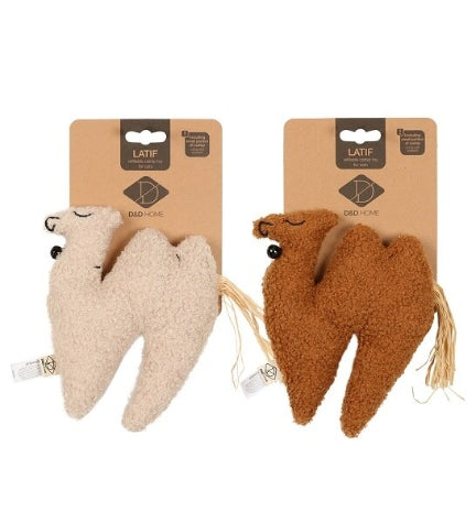 [205372-2] D&D Home Latif Catnip Cat Toy - CREAM/22X3X16CM
