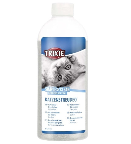 [204432-1] Trixie Simple'n'Clean Cat Litter Deo - BLUE/750G