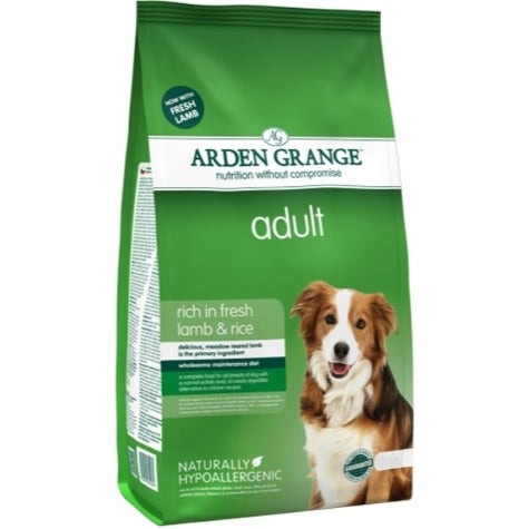[101229-2] Arden Grange Adult Fresh Lamb & Rice Dry Dog Food 6kg