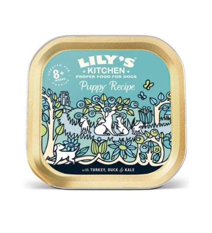 [101174-2] Lily's Kitchen Turkey & Duck Recipe Puppy Food - 150G