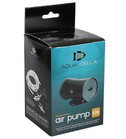 [407554-1] Aqua D'Ella Air Pump 200 for Aquariums - 13X7X8CM