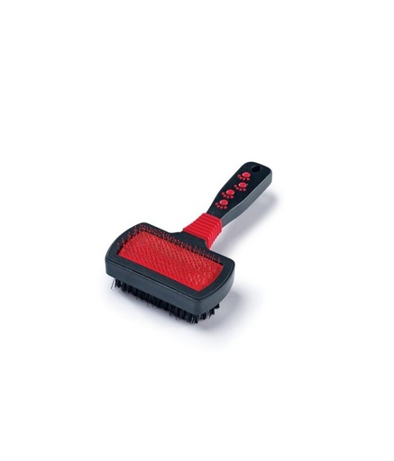 [PP00604] Padovan Combo Slicker Brush For Pet Coat Grooming