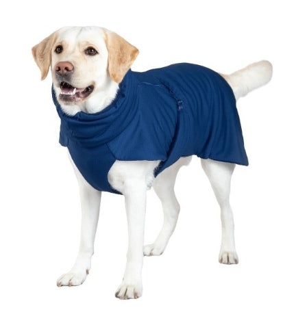 [206272-7] PAIKKA Drying Coat 2Go for Dogs - NAVY/60CM