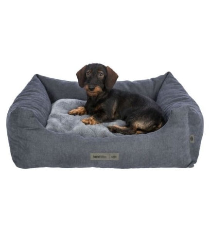 [205464-2] Trixie Liano Square Dog Bed - GREY/120X90CM