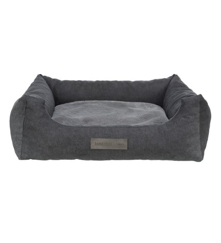 [205464-3] Trixie Liano Square Dog Bed - GREY/80X60CM