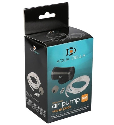 [407553-1] Aqua D'Ella Air Pump 100 Value Pack for Aquariums - 10X6X7CM