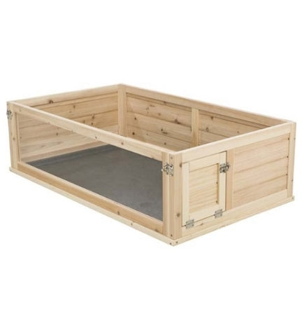 [204856-1] Trixie Indoor Run for Guinea Pigs  - BROWN/100X30X60CM