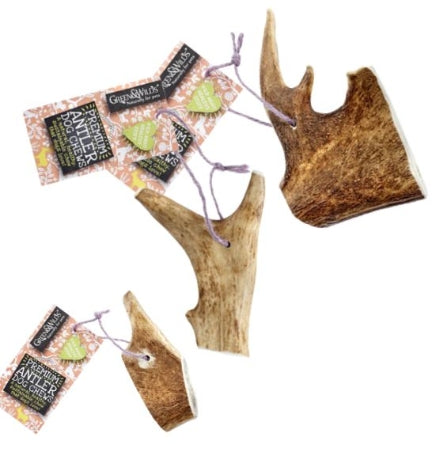 [101204-1] Green&Wilds Fallow Antler Dog Chew - SMALL