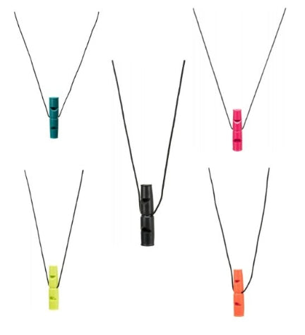 [205048-1] Trixie Double Tone Whistle Training for Dogs - BLACK/7.5CM