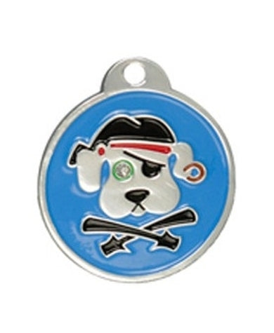 [201765-1] GoScribe Pet Tag Pirate Dog 