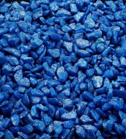 [400618-1] Aqua D'Ella Glamour Stone Ocean Blue for Aquariums 6-9mm