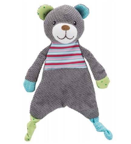 [200856-1] Trixie Junior Bear Plush Dog Toy - GREY/28CM