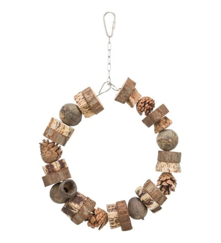 [205927-1] Trixie Swing Ring for Birds BROWN 18CM