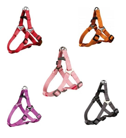 [201075-1] Trixie Premium One Touch Black Harness for Dogs Small