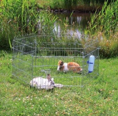 [201143-1] Trixie Outdoor Run for Small Pets 6 Elements 126X58CM
