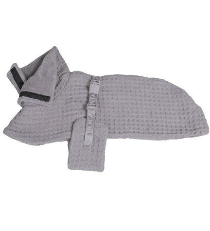 [206273-8] PAIKKA Drying Coat Spa for Dogs - GREY/65CM