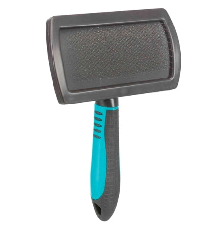 [200629-2] Trixie Soft Grooming Plastic Brush for Dogs & Cats Medium