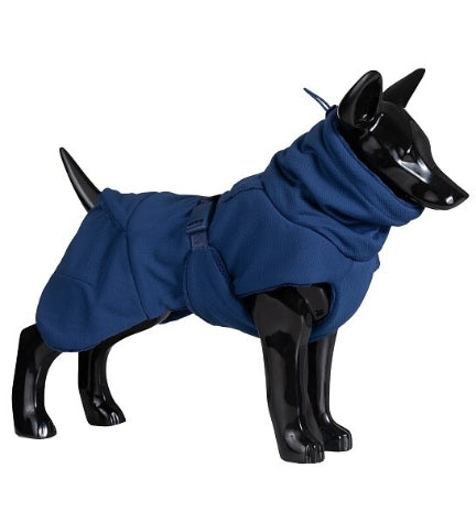 [206272-8] Paikka Drying Coat 2Go for Dogs - NAVY/65CM