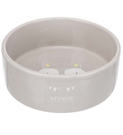 [200763-3] Trixie Junior Ceramic Dog Bowl - LILAC/800ML