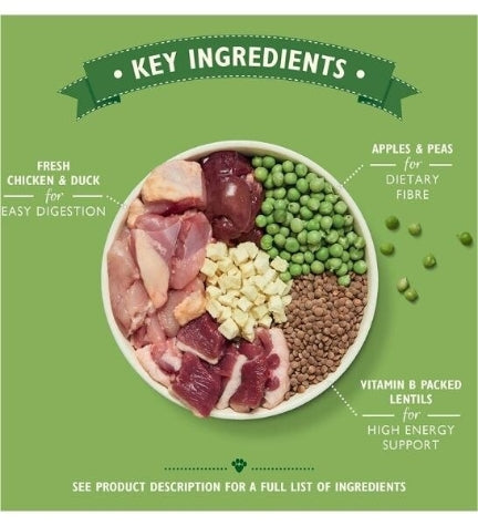 [101153-1] Lily's Kitchen Countryside Casserole with Chicken, Duck & Sweet Potatoes Adult Dry Dog Food - 2.5KG