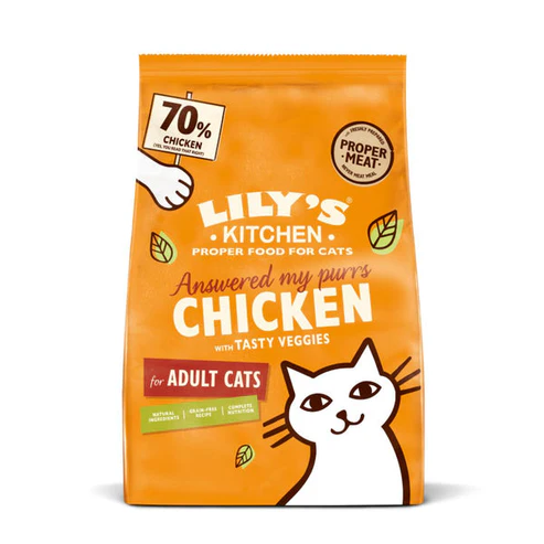 [101162-2] Lily's Kitchen Chicken Casserole Dry Food for Cats 2kg