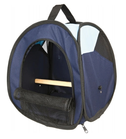 [205478-1] Trixie Transport Bag for Birds - BLUE/27X32X27CM