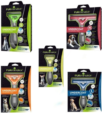 [201746-4] FURminator Undercoat DeShedding Tool for Large Short Hair Dogs Large