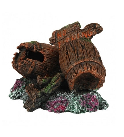 [400633-1] Aqua D'Ella Signpost Ornament for Aquariums 13.5x11x11cm