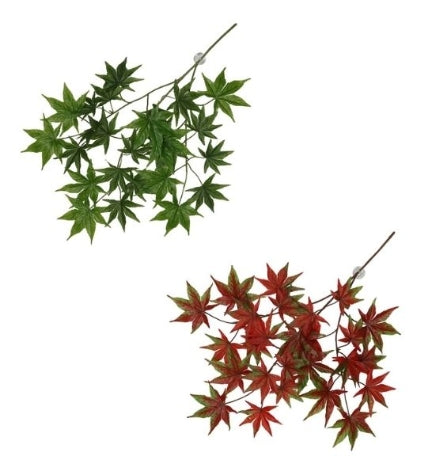 [205389-1] Terra D'Ella Hanging Leaf Plant - GREEN/65X40X5CM