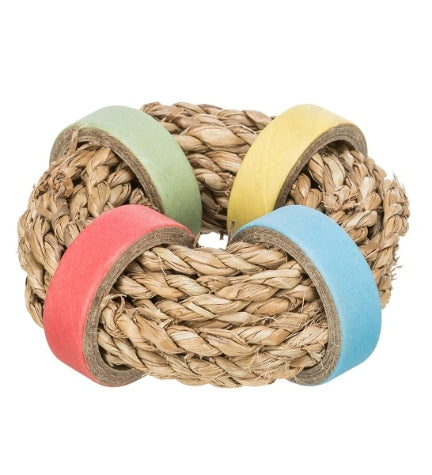 [205665-1] Trixie Sea Grass Toy for Small Pets - BROWN/8CM