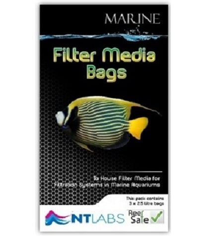 [400477-1] NT Labs Marine Filter Media Bags for Aquariums 