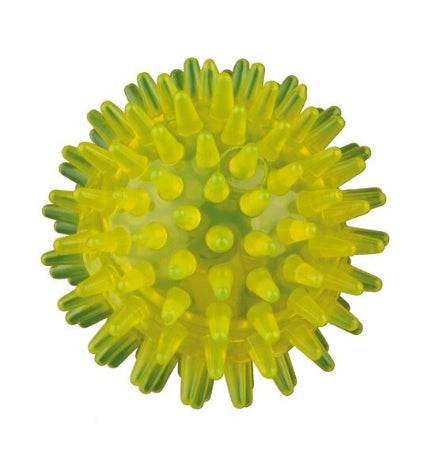 [205737-2] Trixie Flashing Hedgehog Ball Dog Toy - ORANGE/5CM