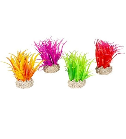 [407071-1] Aqua D'Ella Artificial Hair Grass Plant - GREEN/6CM